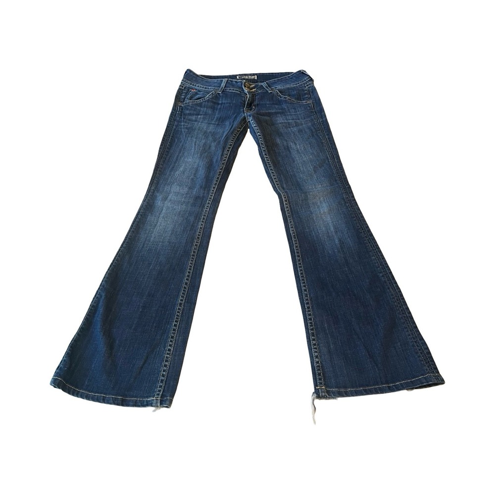 Hudson Jeans Beth Baby Bootcut Dark Wash Denim W170DHA Womens 27 Made in USA